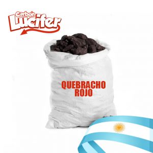 Carbón Quebracho Rojo saco 20 Kilos